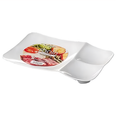 長方型分隔餐盤, 1個