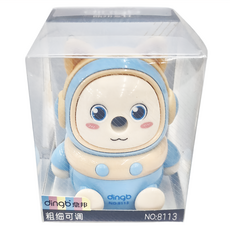 dingb 鼎邦 萌貓咪 削筆機, 粗細可調, 萌貓咪 顏色隨機, 12個