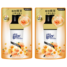 Lenor 蘭諾 衣物芳香豆 甜柔麝香 補充包, 2包, 440ml