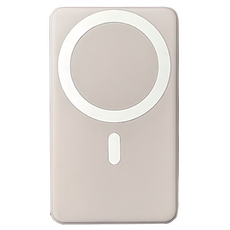 BIGGER 磁吸無線萬用充 5000mAh Type-C 接口 適用於iPhone Apple Watch和Airpods, 1個