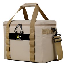 Fit-tem 大容量防水露營保冷袋, 淺褐色, 28L