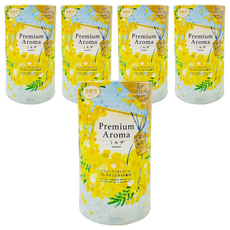 ST 雞仔牌 消臭力 芳香消臭劑 贅澤浴廁消臭力 黃花含羞草 日本原裝進口, 400ml, 5瓶