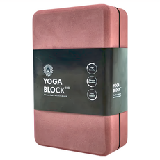 Miracle 墨瑞革 一體成形環保高密度50D瑜珈磚, 23 x 14 x 8cm, 煙霞磚, 1個