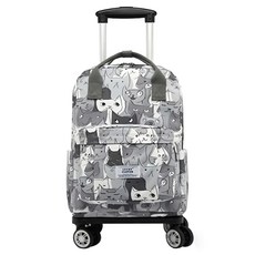 Well Life 悅生活 GoTrip微旅行 花漾清新拉桿行李袋 18吋