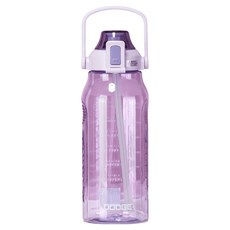DODGE 道奇 Tritan繽紛透明彈蓋水壺, 1.5L, 1個, 紫色
