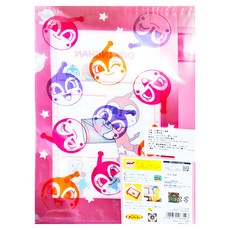 sun-star ANPANMAN 麵包超人 A4資料夾, 1個, 紅精靈