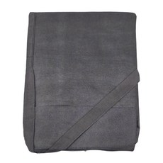 超大容量搬家旅行工作打包袋/收納袋/行李袋 小號105公升-黑色 尼龍布, 展開尺寸75 x 50 x 27cm