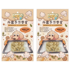 DANLO 丹露 新鮮雞肉丁凍乾 手作肉乾零食 台灣製, 新鮮雞肉, 40g, 2包