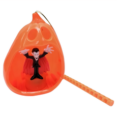 摩達客 萬聖節派對變裝 LED發光燈籠 (吸血鬼款), 尺寸11X14X6cm, 1個