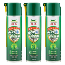 鱷魚 除蟲菊水性殺蟲劑, 300ml, 3瓶