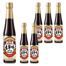 高慶泉 古早味薄鹽壺底油膏，純釀造80年好味道, 410ml, 6瓶