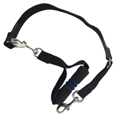 Bergan 防爆衝牽繩 T型骨把手 - 黑色, 1個