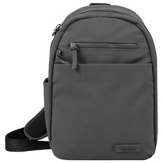 TRAVELON METRO 城市斜背包, 防盜, RFID防個資竊取, 均碼, 灰色