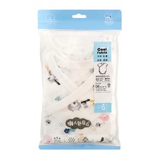 KU.KU Duckbill 酷咕鴨 懶人洞洞包屁衣套裝 涼爽輕薄 柔軟透氣 100% 純棉, 6, 繽紛粉