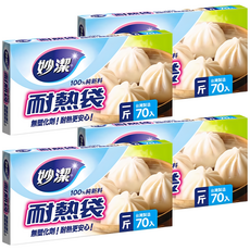 妙潔 耐熱袋, 24 x 31cm, 70入, 4盒