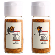 Mr.HONEY 蜂蜜先生 蜂花粉 天然蜂花粉 台灣產, 350g, 2瓶