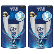 Lenor 蘭諾 衣物抗菌芳香豆 運動衣物抗臭 補充包, 2包, 430ml