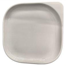 懶角落 吐骨碟套裝 白色 四個裝盤子 PP材質 中國產, 4件組盤子, 2組