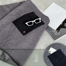 non-no 儂儂 口袋毛巾被 100%純棉 舒適柔軟