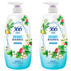 566 潤澤抗菌香氛潤髮乳 白麝香, 800g, 2瓶