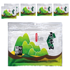 元本山 味付對切海苔, 精選海域海苔, 高膳食纖維, 23.7g, 6包