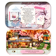 CUTE ROOM 智趣屋 DIY手作袖珍屋 櫻花之境, 1組