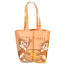 CHIP 'N' DALE 奇奇蒂蒂 甜蜜夢境系列雙杯飲料袋, 迪士尼卡通飲料提袋, 1個