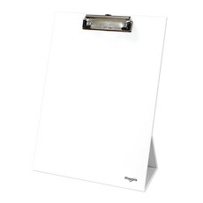 Magpia A4站立式板夾, 白色的, 1個