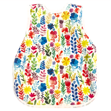 BAPRON BABY 圍兜, 73%聚酯纖維, 27%聚氨酯, 適用年齡6個月~3歲, 彩虹花草, 1件