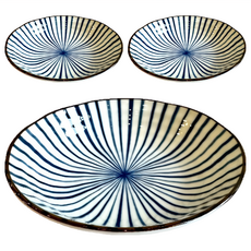 Ciao Li 僑俐餐瓷 十草6深盤, 3個