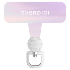 OVERDIGI 360度旋轉掛繩墊片-紫色, 1個