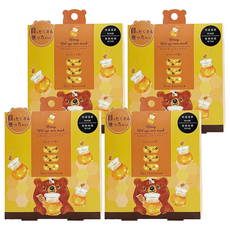 HONYARADOH 溫感眼罩 /蜂蜜, 3片, 4盒