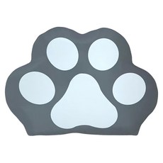 WE CHAMP 多用途貓爪造型珪藻土吸水軟墊 WTB-849, 灰色