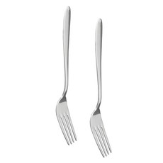 Axis 艾克思 304不鏽鋼餐具叉子, 單一顏色, 2支