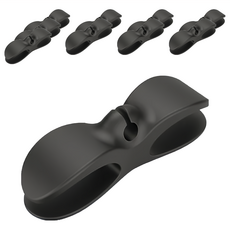 小麥購物 電線固定器 Y006 24g, 10個, 經典黑