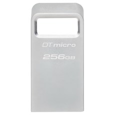 Kingston 金士頓 DataTraveler Micro 200MB/s Metal USB 3.2 Gen 1 隨身碟 DTMC3G2, 1個, 256GB