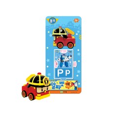 ROI BOOKS 拼圖道路遊戲組 羅伊小車款 3歲以上 內含SD版消防車羅伊 32張拼圖, 1組