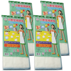 永潔 小鹿佳棉抹布, 3條, 4包