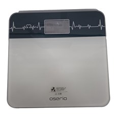 oserio 歐瑟若 心率體重計, BHG-208, 1個, 白色