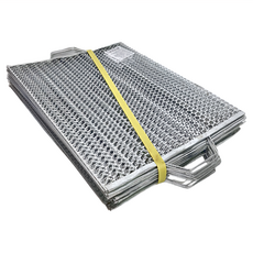 七里香 S型雙耳烤肉網 鍍鋅鐵材烤肉網, 28 x 38cm, 20個