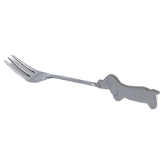 genki bebi 元氣寶寶 Step1 幼兒防污叉子, 小狗, 1支