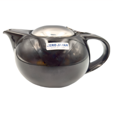 ZERO JAPAN 嘟嘟陶瓷壺, 520ml, 日本產, 內斂黑, 1個