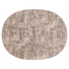 HOLA 和樂家居 查莉PU餐墊 0.3kg, 45.5 x 35 x 0.1cm, 霧灰色, 1個