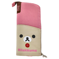 Rilakkuma 拉拉熊 大容量筆袋, 拉拉熊 粉色, 1個