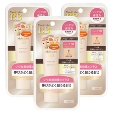 MEISHOKU 明色 MoistLabo保濕遮瑕精華BB霜 SPF50+ PA++++, 高遮瑕, 高持妝, 高耐汗, 11自然, 30g, 3條