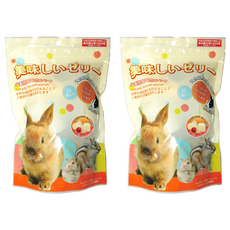 Pet Village 魔法村 小動物荔枝果凍25顆/包, 適合蜜袋鼯、兔子、寵物鼠食用, 420g, 2袋