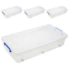 KEYWAY 聯府 西式掀蓋整理箱 35L, K017, 4個