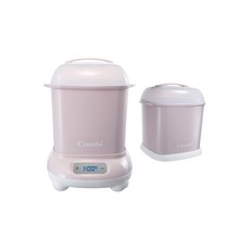 Combi 康貝 Pro 360 PLUS高效消毒烘乾鍋+保管箱組, 79181, 優雅粉, 1組