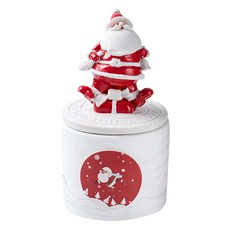 Time Leisure 聖誕節交換禮物香薰蠟燭擺飾禮盒, 白茶蘭花, 1盒