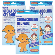 sato 佐藤製藥 適得寧退熱貼, 6片, 3盒